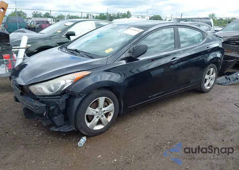2011 Hyundai Elantra Gls из США, поврежденный, VIN 5NPDH4AE1BH004690